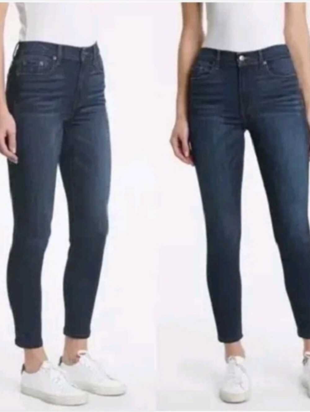 PISTOLA High Rise Skinny Jeans Medium Wash Blue Denim Size 33